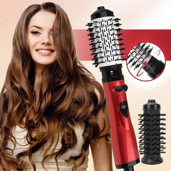 Professional Rotating Hair Dryer with Ionic Technology for Effortless Styling and Frizz Control