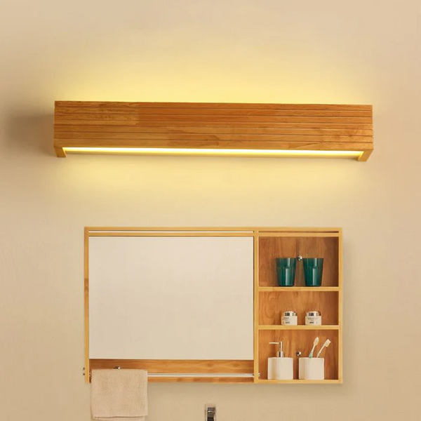 Modern Wood LED Wall Light Fixture - Stylish & Energy-Efficient Lighting for Home Decor