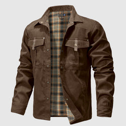 Alessandro Veneti Men's Ironclad Jacket - Versatile, Durable, Stylish Outerwear for All Seasons