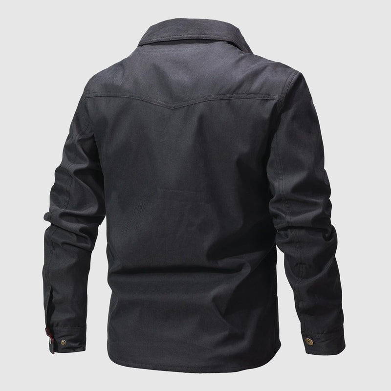 Alessandro Veneti Men's Ironclad Jacket - Versatile, Durable, Stylish Outerwear for All Seasons