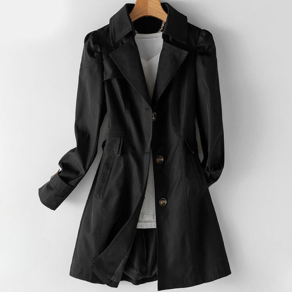 Elegant Bella Vita Trench Coat by Sofia Amoretti - Chic Women's Outerwear for Year-Round Style