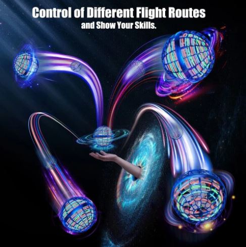 Top Cosmic Globe - Premium Flying Orb Fidget Spinner Toy | Best-Selling Stress Relief & Fun for All Ages