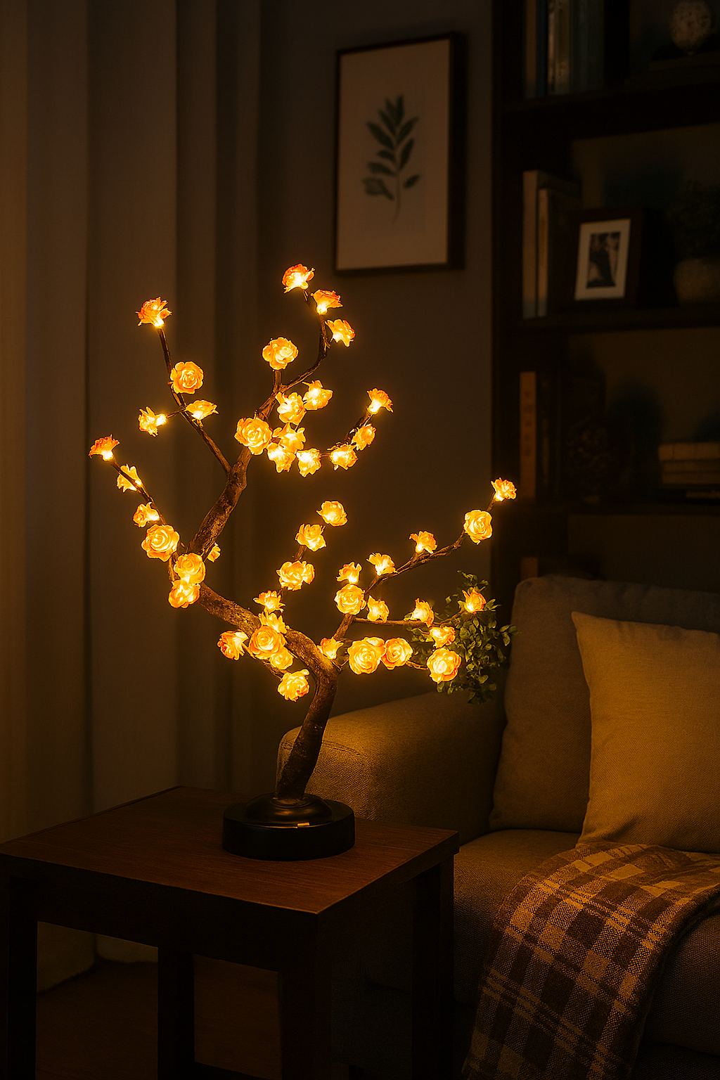 Blossom Tree LED Table Lamp – Gentle Light, Artistic Bloom