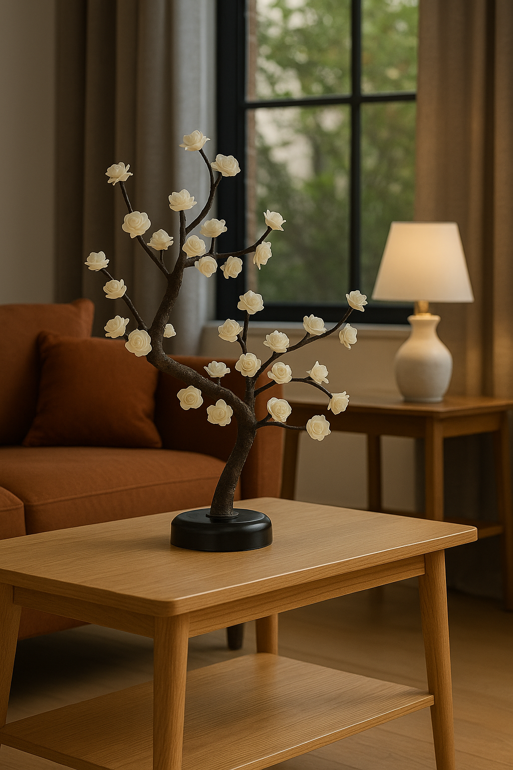 Blossom Tree LED Table Lamp – Gentle Light, Artistic Bloom