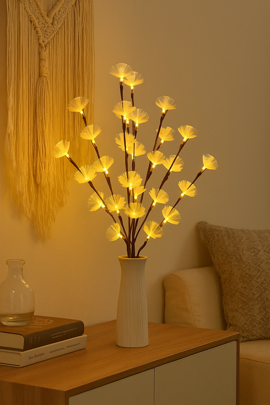 Dandelion Blossom Lamp – Whimsical Light, Serene Atmosphere