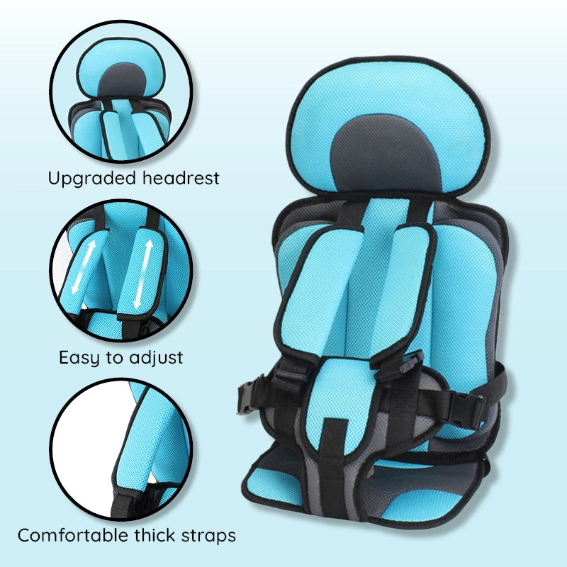 Child Safety Car Seat Cushion - Comfortable & Secure Protection for Kids