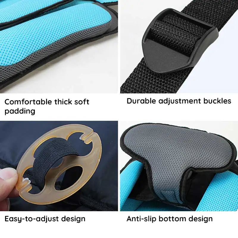 Child Safety Car Seat Cushion - Comfortable & Secure Protection for Kids
