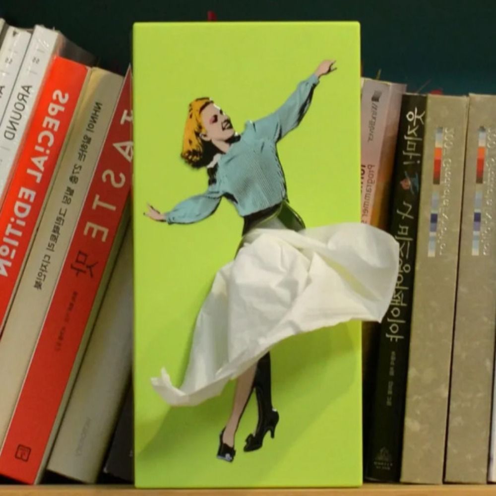 Elegant Flying Skirt Tissue Box - Stylish Home Decor & Functional Tissue Holder