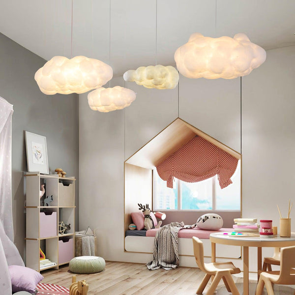 Modern Cloud-Shaped Pendant Light | Artistic Hanging Lamp for Kitchen Island & Home Decor