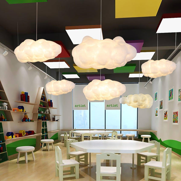 Modern Cloud-Shaped Pendant Light | Artistic Hanging Lamp for Kitchen Island & Home Decor