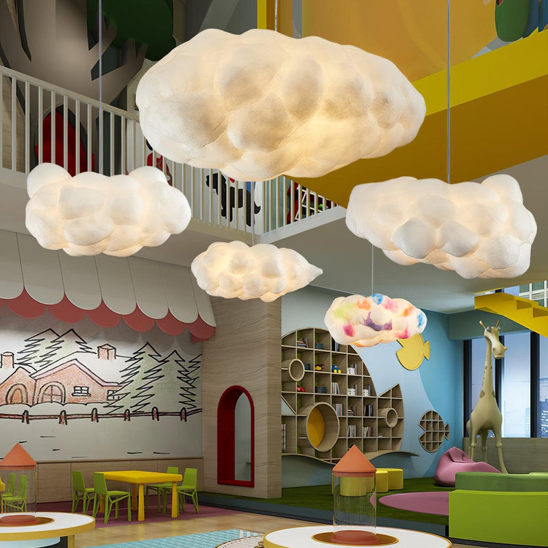 Modern Cloud-Shaped Pendant Light | Artistic Hanging Lamp for Kitchen Island & Home Decor