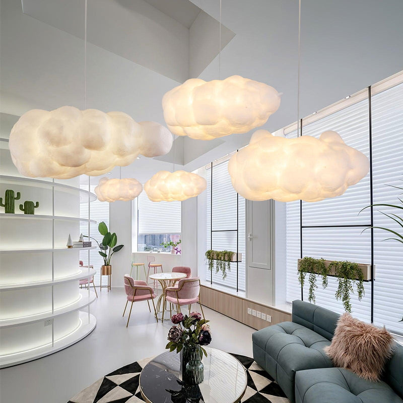 Modern Cloud-Shaped Pendant Light | Artistic Hanging Lamp for Kitchen Island & Home Decor