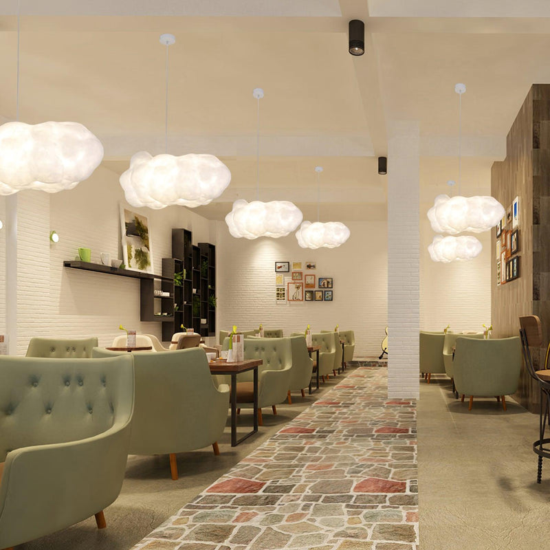 Modern Cloud-Shaped Pendant Light | Artistic Hanging Lamp for Kitchen Island & Home Decor