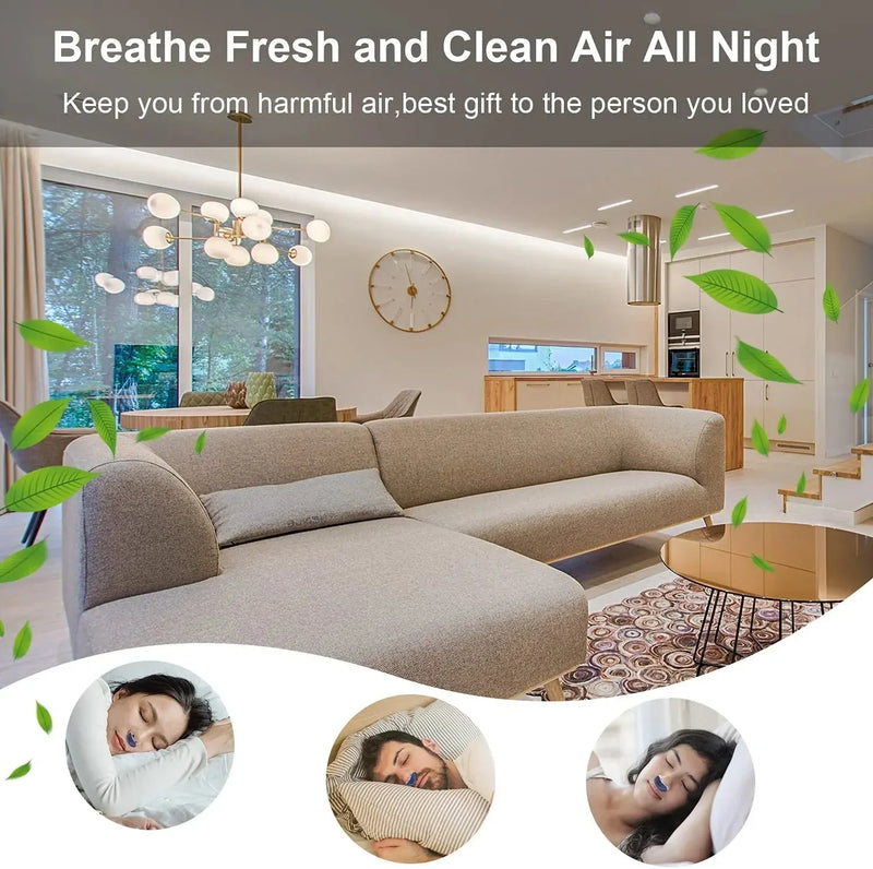 Portable Micro CPAP Sleep Apnea Machine - Travel-Friendly Anti-Snoring Solution & CPAP Alternative