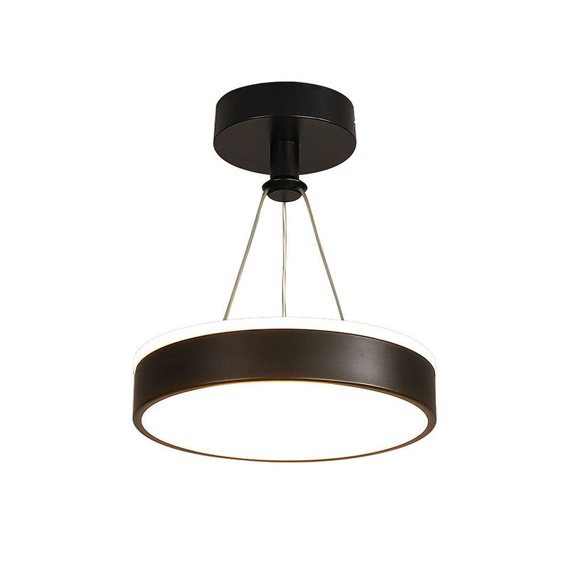 Stylish Modern Metal LED Pendant Ceiling Light Fixture - Sleek Design for Home & Office