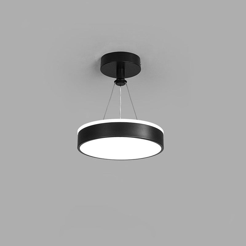 Stylish Modern Metal LED Pendant Ceiling Light Fixture - Sleek Design for Home & Office