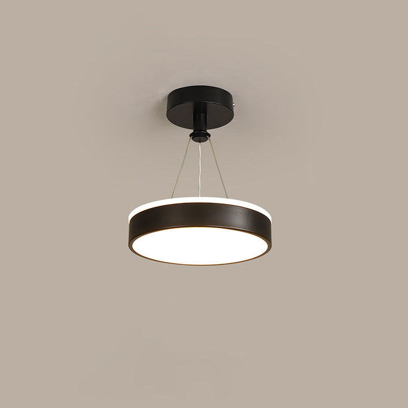 Stylish Modern Metal LED Pendant Ceiling Light Fixture - Sleek Design for Home & Office