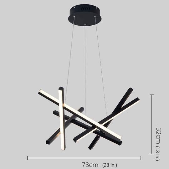 8-Light Modern LED Sputnik Chandelier - Stylish Ceiling Light Fixture for Contemporary Home Decor
