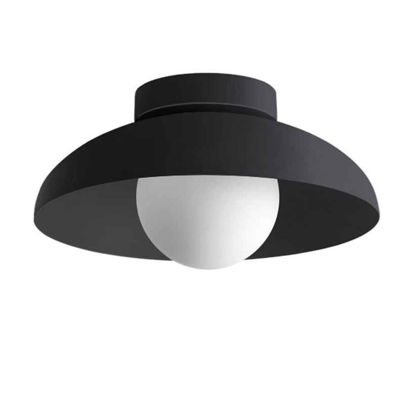 Modern White Dome Shade Ceiling Light Fixture - Stylish & Energy-Efficient Lighting for Home Decor