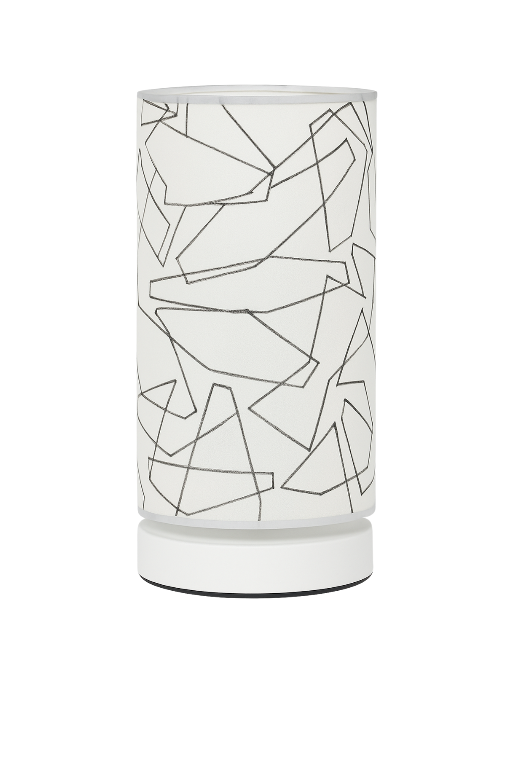 GeoGlow Table Lamp – Artistic Light with Modern Edge