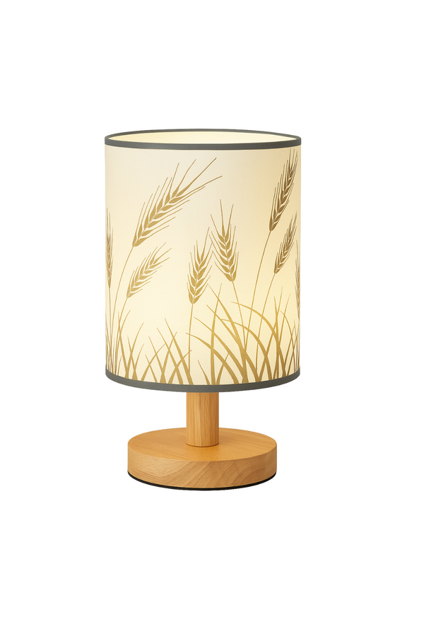 Zen Wheat Table Lamp – Nature-Inspired Calm, Softly Illuminated