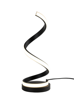 Luminous Spiral LED Lamp – Artistic Form, Effortless Glow