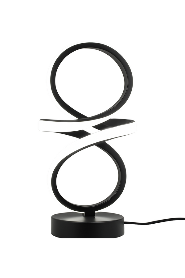 Endless Glow LED Lamp – Infinity-Inspired Illumination