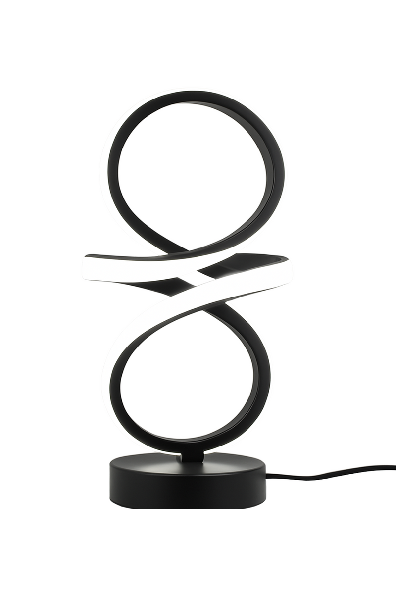 Endless Glow LED Lamp – Infinity-Inspired Illumination