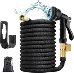Expandable Flexible Garden Hose - Lightweight, Durable, and Kink-Free Design for Easy Watering