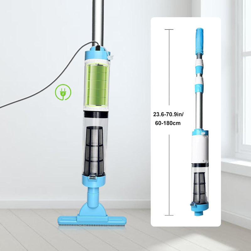 3-in-1 Cordless Rechargeable Pool Vacuum Cleaner - Powerful, Lightweight & Versatile for Effortless Pool Cleaning