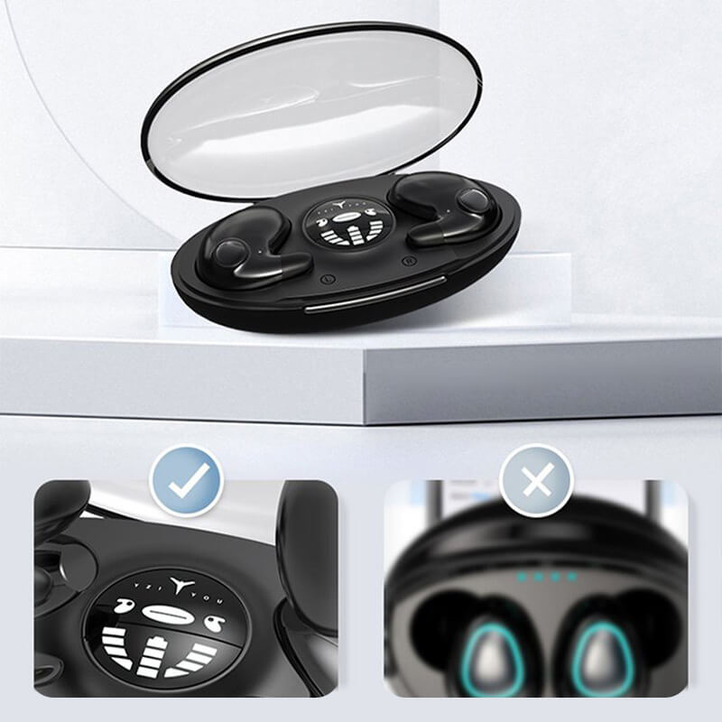 IPX5 Waterproof Wireless In-Ear Headphones - Sweat-Proof, Bluetooth 5.0, Noise Cancelling, Perfect for Sports & Outdoor Activities