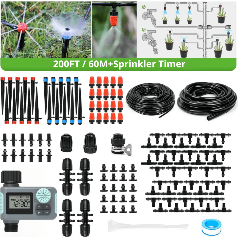 Fog-Cooled Automatic Irrigation System for Efficient Watering | Smart Garden Sprinkler System