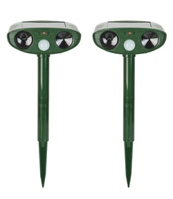 Solar-Powered Ultrasonic Chipmunk Repeller - Effective Chipmunk Control in Just 48 Hours