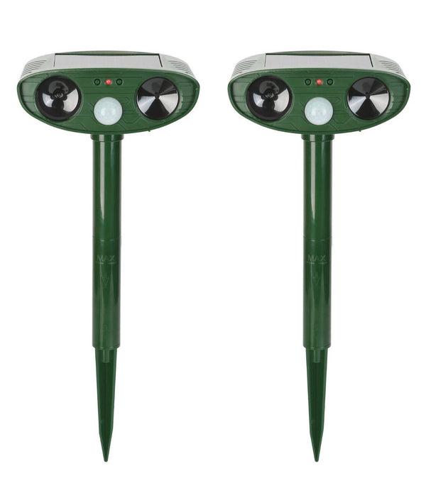 Solar-Powered Ultrasonic Chipmunk Repeller - Effective Chipmunk Control in Just 48 Hours
