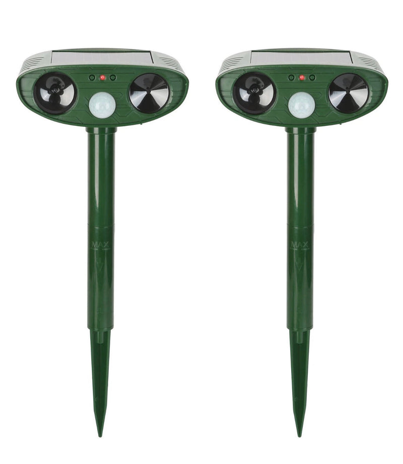 Solar-Powered Ultrasonic Chipmunk Repeller - Effective Chipmunk Control in Just 48 Hours
