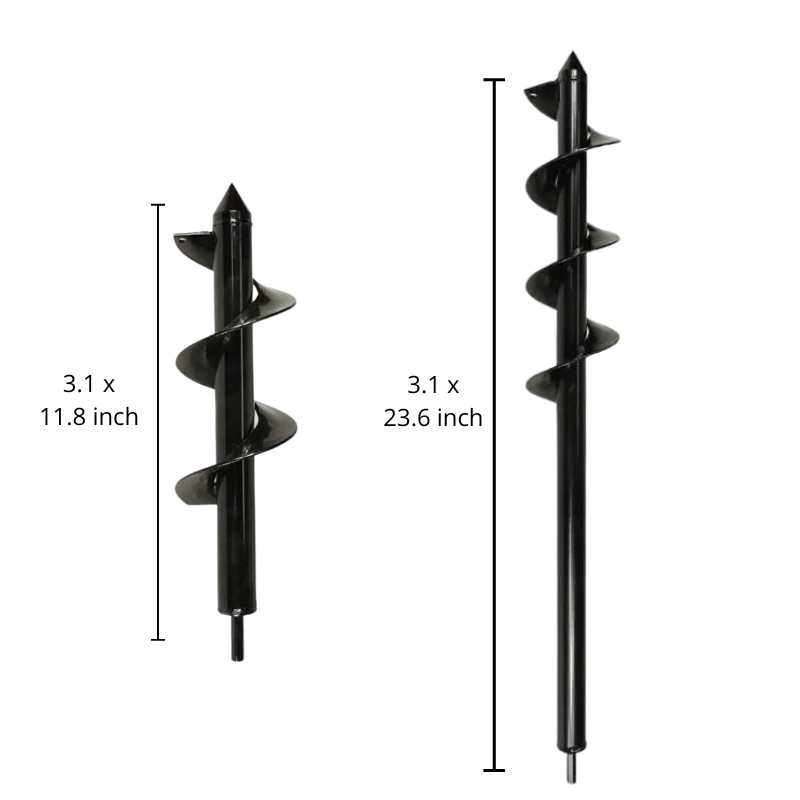 Gardening Auger Pro - Heavy-Duty Soil Drill for Effortless Planting & Digging | Ideal for Bulbs, Seeds, and Post Holes