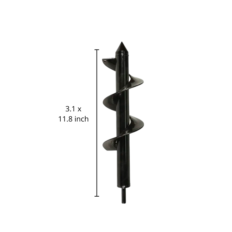 Gardening Auger Pro - Heavy-Duty Soil Drill for Effortless Planting & Digging | Ideal for Bulbs, Seeds, and Post Holes