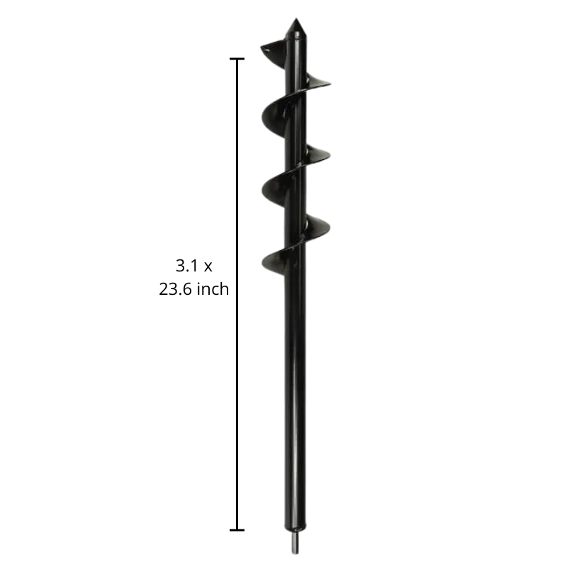Gardening Auger Pro - Heavy-Duty Soil Drill for Effortless Planting & Digging | Ideal for Bulbs, Seeds, and Post Holes