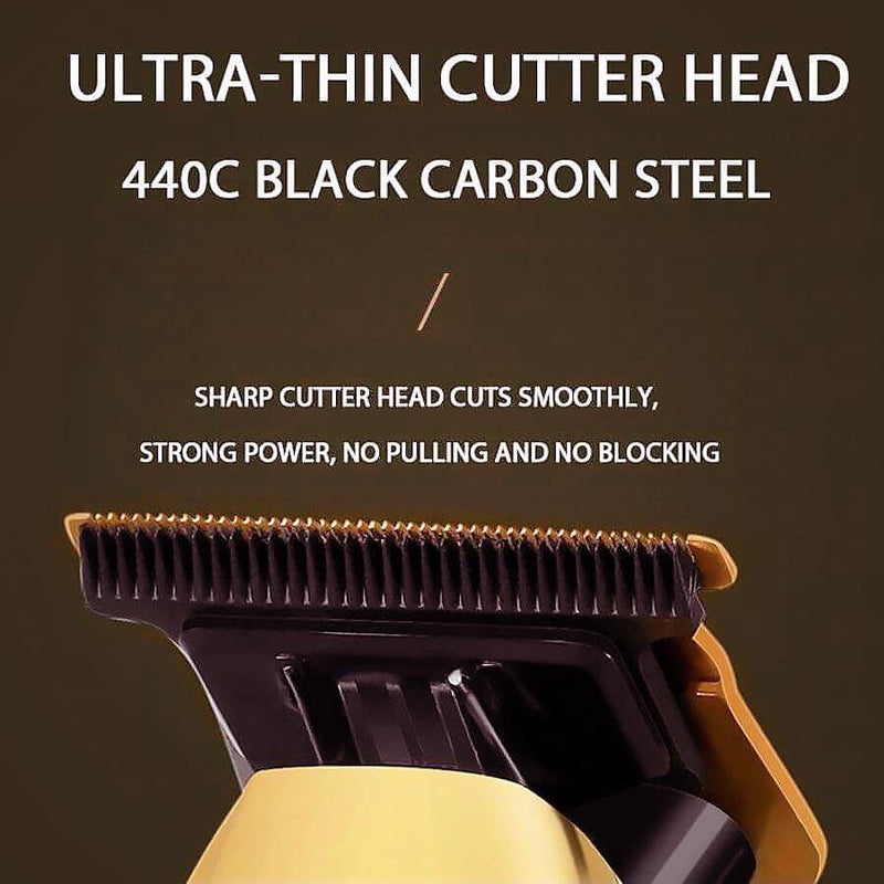 GoldLUX Pro Professional Hair Trimmer - Precision Grooming Tool for Barbers & Home Use