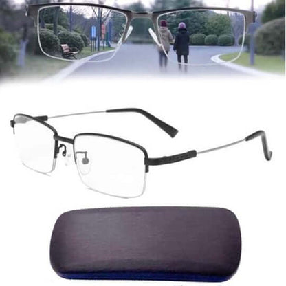 Smart Progressive Sunglasses with Adaptive Lenses for Ultimate Vision Comfort