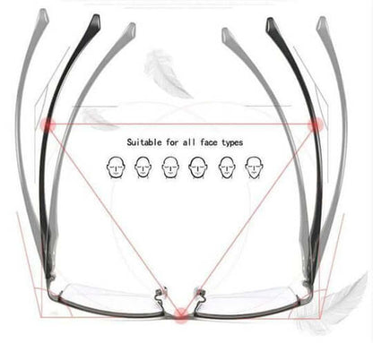 Smart Progressive Sunglasses with Adaptive Lenses for Ultimate Vision Comfort