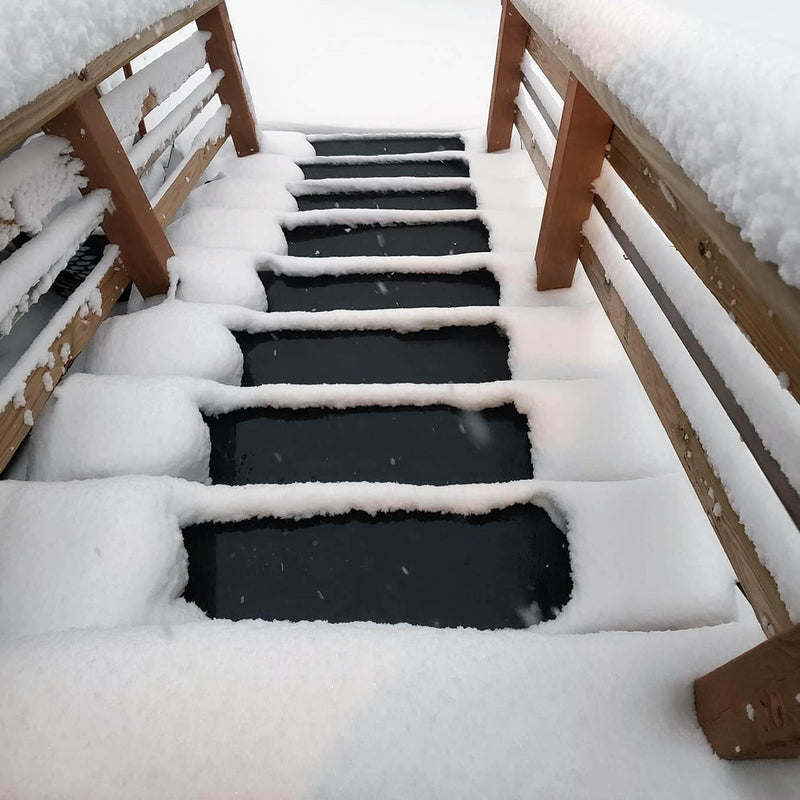 Premium Heated Snow Melting Mats - Efficient Ice & Snow Removal for Driveways, Walkways & Patios