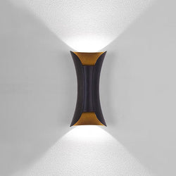 Waterproof Outdoor LED Wall Light - Durable Aluminum Design for Garden, Patio, and Exterior Use