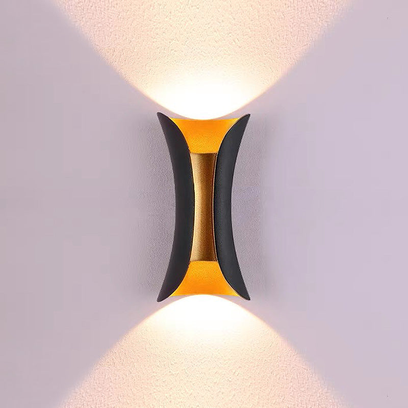 Waterproof Outdoor LED Wall Light - Durable Aluminum Design for Garden, Patio, and Exterior Use