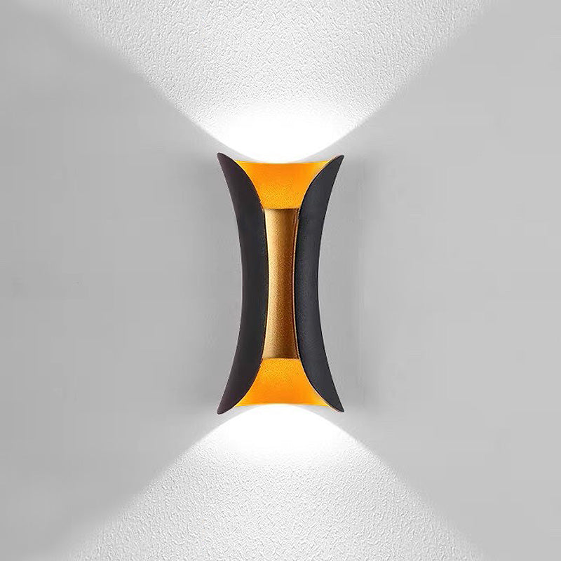 Waterproof Outdoor LED Wall Light - Durable Aluminum Design for Garden, Patio, and Exterior Use