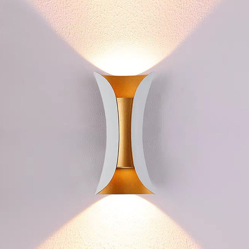 Waterproof Outdoor LED Wall Light - Durable Aluminum Design for Garden, Patio, and Exterior Use