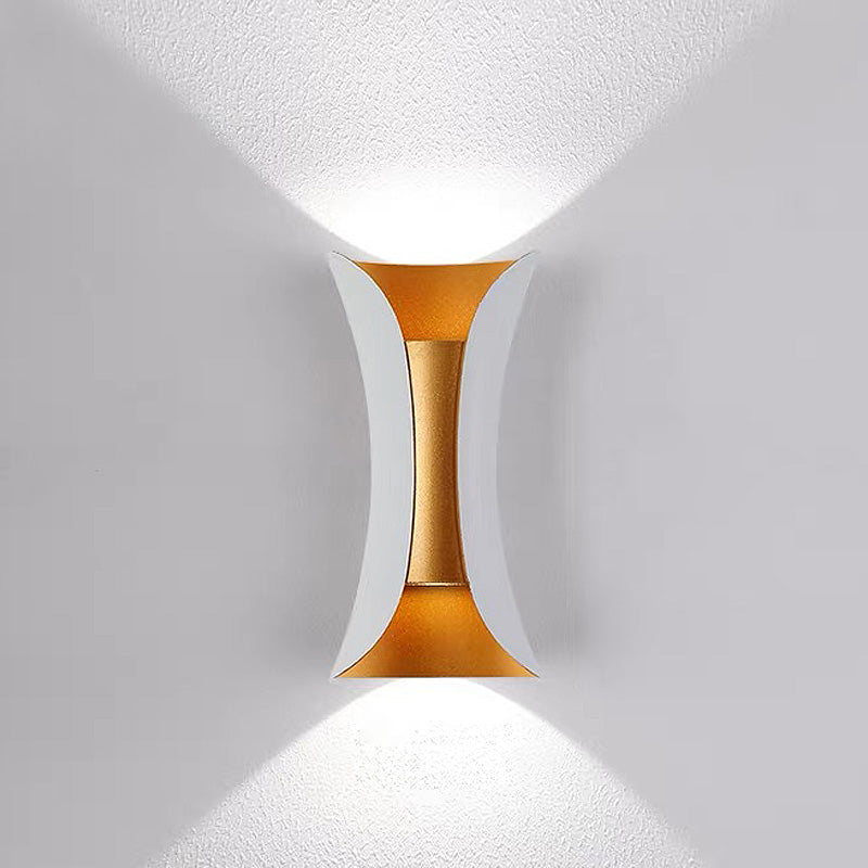 Waterproof Outdoor LED Wall Light - Durable Aluminum Design for Garden, Patio, and Exterior Use
