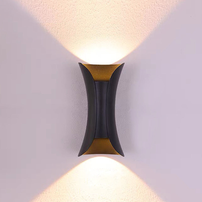 Waterproof Outdoor LED Wall Light - Durable Aluminum Design for Garden, Patio, and Exterior Use