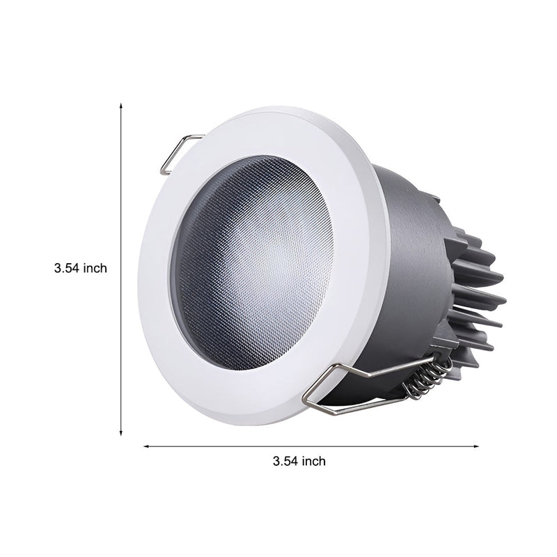 Modern Round Waterproof LED COB Recessed Ceiling Spotlight | Energy-Efficient Downlight for Home & Office