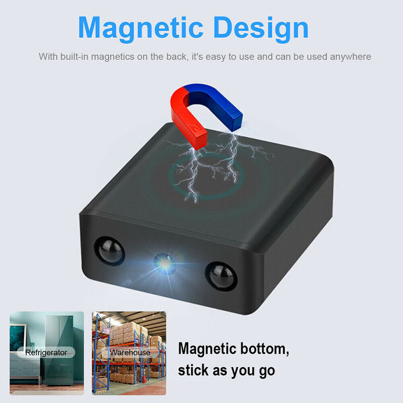 Micro HD WiFi Video Camera with Audio - Compact & High-Definition Surveillance Solution